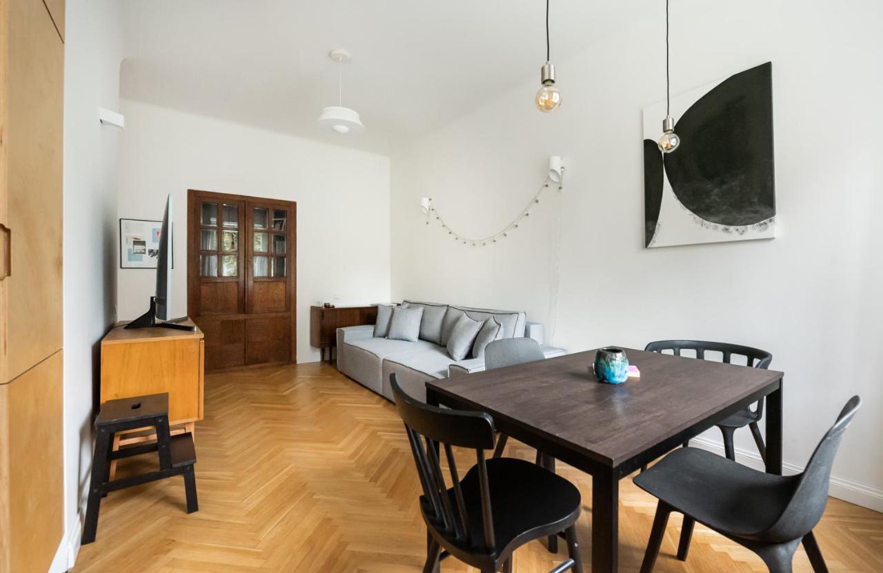 Plac Wilsona Comfy Apartment وارسو المظهر الخارجي الصورة